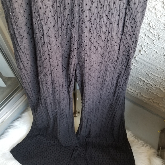 Free People Another is Waiting Black Lace Jumpsuit - Picture 8 of 11